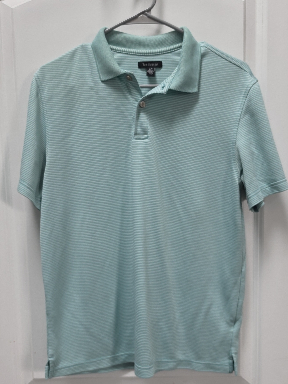 Van Heusen Mint Green Short Sleeve Polo